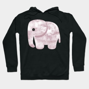 Pink Elephant Clouds Hoodie